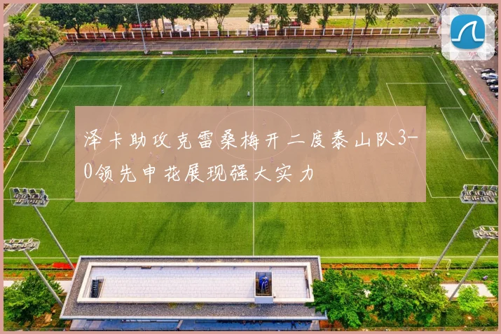 泽卡助攻克雷桑梅开二度泰山队3-0领先申花展现强大实力